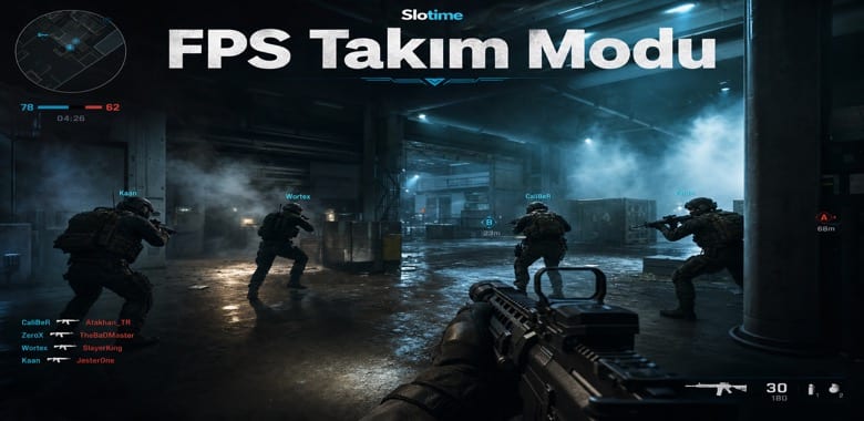 Slotime Takım Tabanlı FPS Oyunları